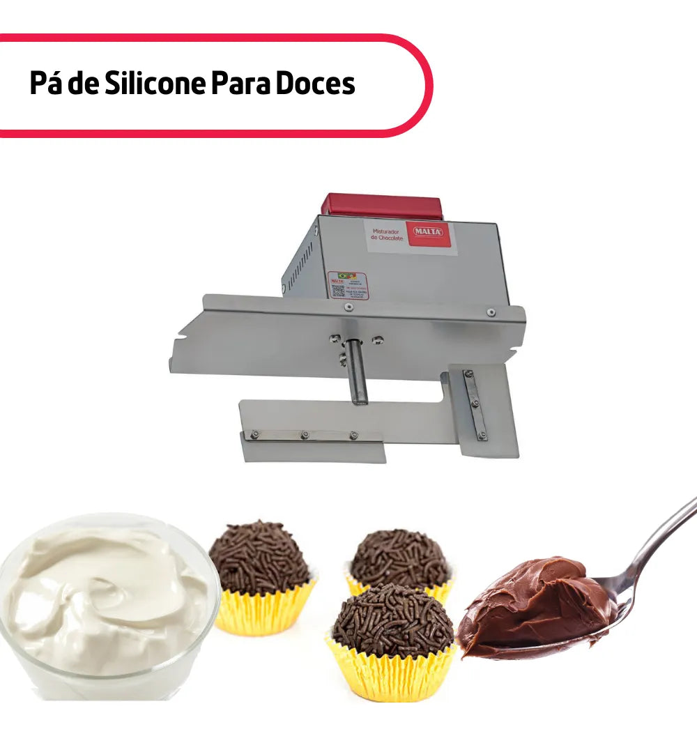 Panela Mexedora De Doces Salgados Elétrica 8 L