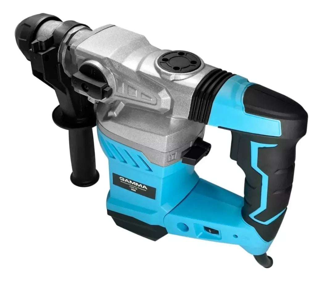 Martelete Gamma Perfurador Rompedor 1500w G1953 Gamma Cor Azul-celeste Frequência 60hz 110v