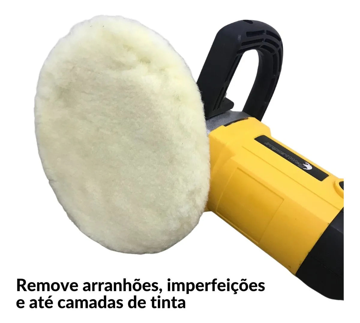 Politriz Angular De Mão Profisssional 1600w 6 Velocidades Acompanha Boina Disco De 180mm Rotacão Máxima 3000rpm 110/220v