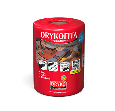 DRYKOFITA ALUMÍNIO 5 a 90 cm x 10 m