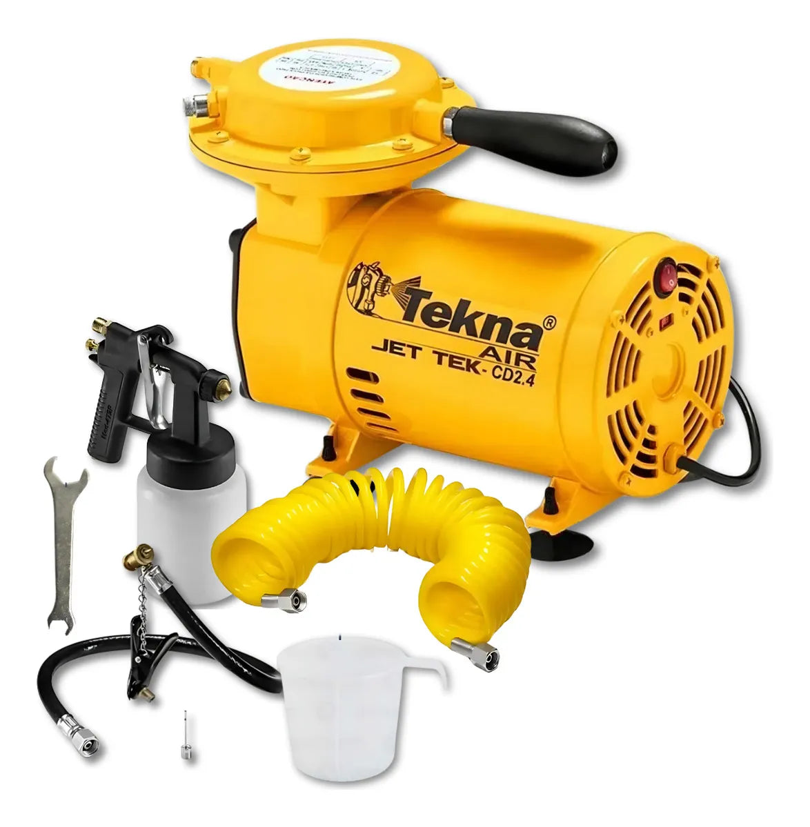 Compressor Ar Direto 1/2hp 40psi C/ Kit Cd2453b Bivolt Tekna