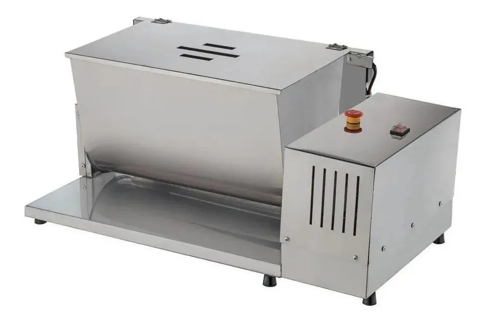 Misturador De Carne Elétrico Industrial Malta Aço Inox 25kg