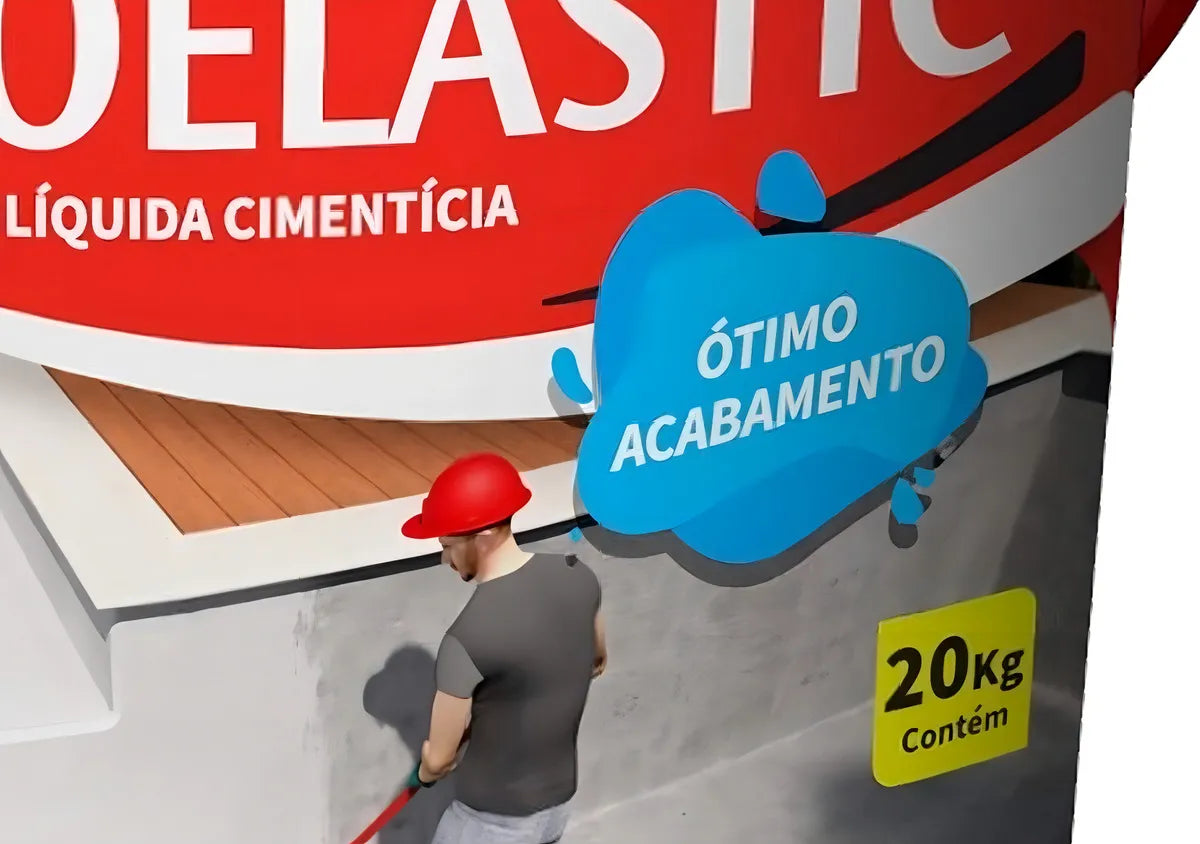 Cimento Elástico Impermeabilizante Caixa De Água 20kg Drykoelastic