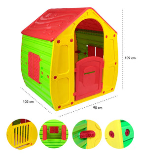 Casinha De Brinquedo Infantil Magical Color Belfix