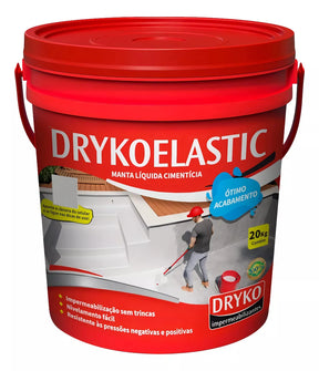 Cimento Elástico Impermeabilizante Caixa De Água 20kg Drykoelastic
