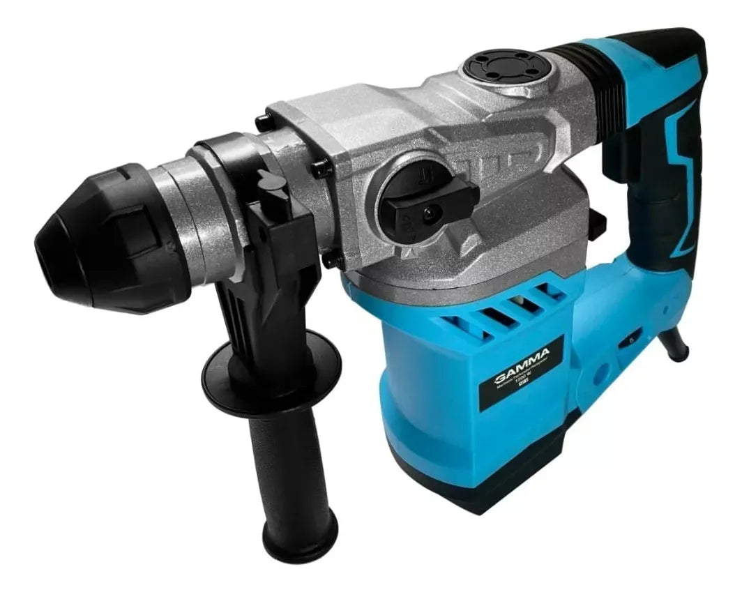 Martelete Gamma Perfurador Rompedor 1500w G1953 Gamma Cor Azul-celeste Frequência 60hz 110v