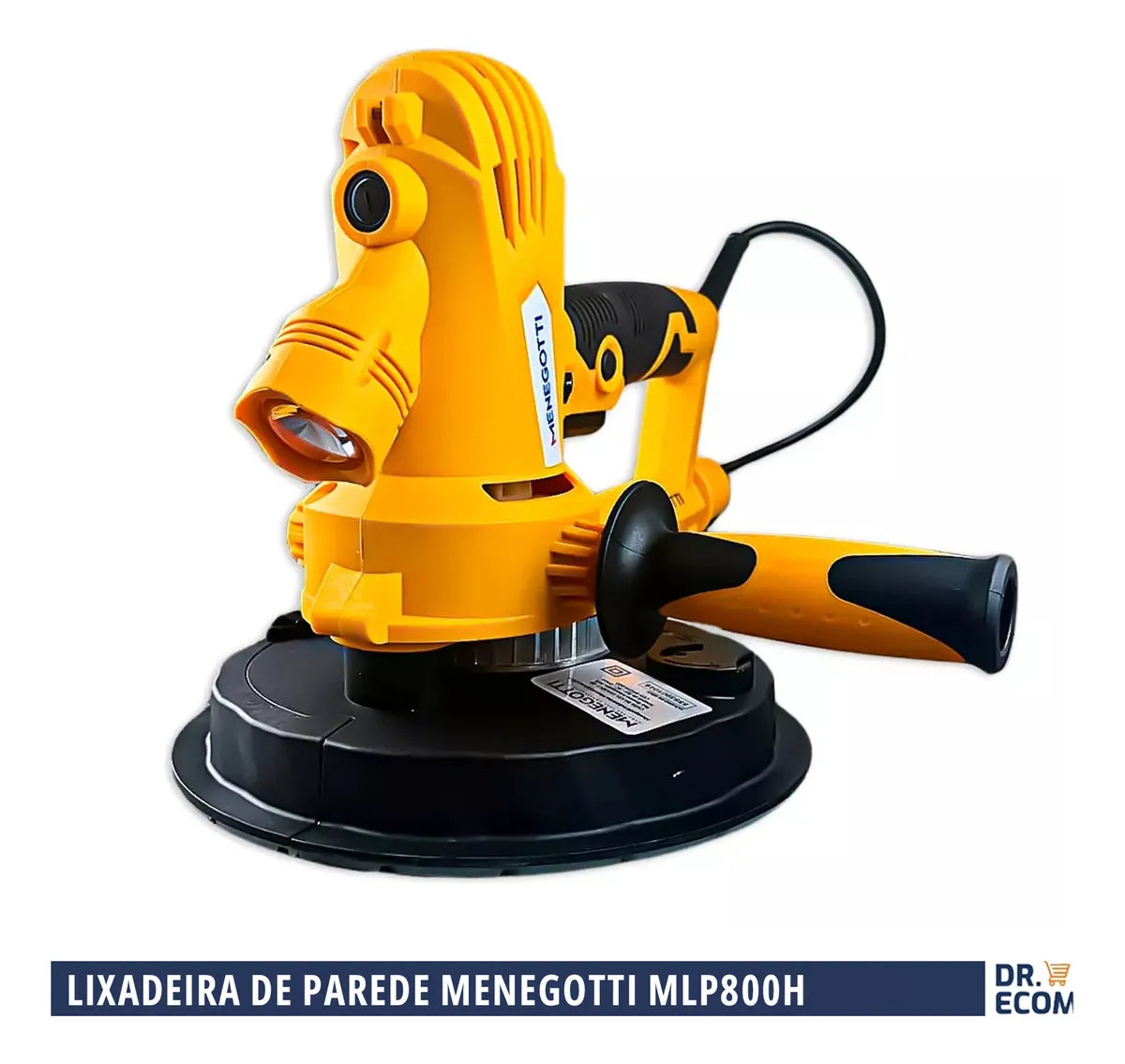 Lixadeira Profissional De Parede Menegotti Mlp800h 127v/220v