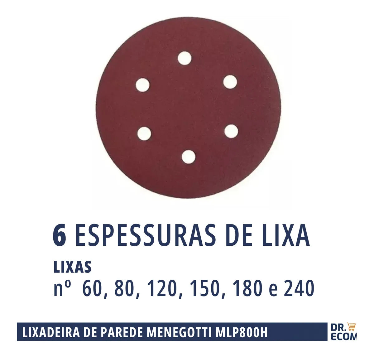 Lixadeira Profissional De Parede Menegotti Mlp800h 127v/220v